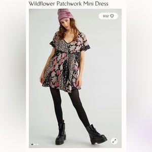 Wildflower patchwork free people dress